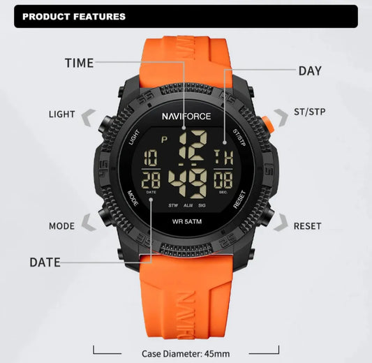 NAVIFORCE Tactical Sport Watch