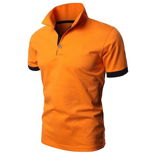 Men’s Contrast Trim Polo Shirt