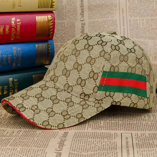 Luxury Patterned Streetwear Cap