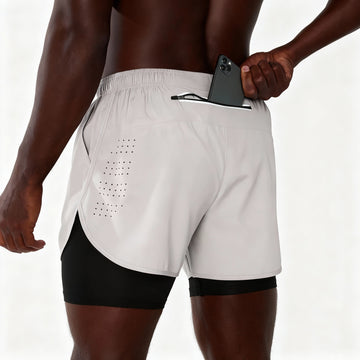 Running Shorts Men’s 2-in-1 Quick-Dry