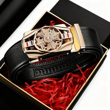 Men’s Leather-Style Belt